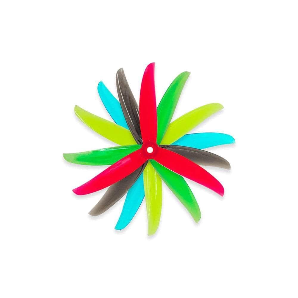 Gemfan Vannystyle 5136-3 / 5.1" Tri-Blade Racing/Freestyle FPV Drone Props (4 Pack) - Choose Color for fpv drones 3