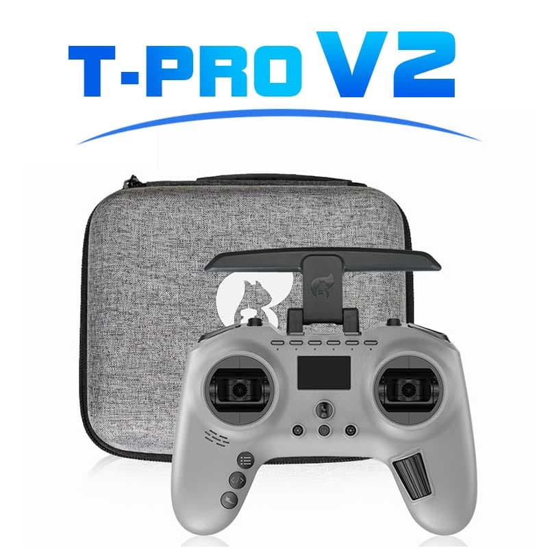 Jumper T Pro V2 ELRS 1W 2.4GHz HALL Sensor Gimbals 1.3" OLED Screen EdgeTX RC Transmitter for fpv drones 4