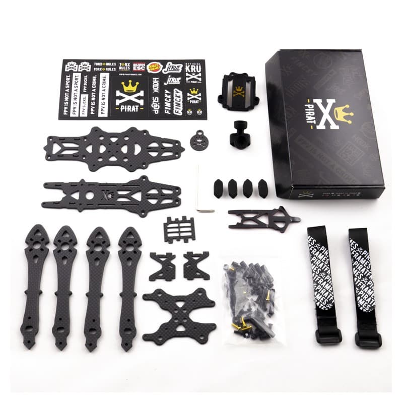 PiratFrames Sloop V3 Booty Quadcopter Frame for fpv drones 2