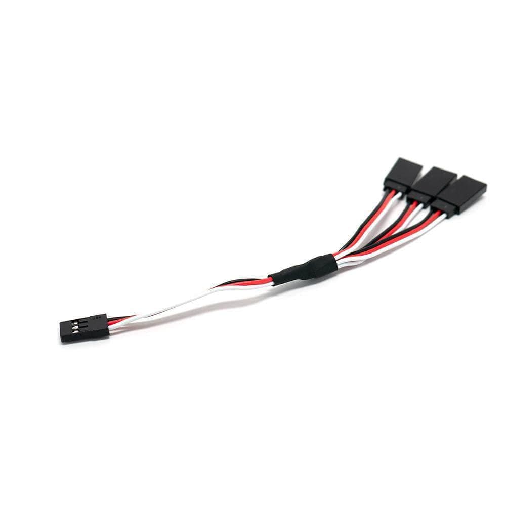 Three Way Servo Extension Cable - 15cm for fpv drones 3