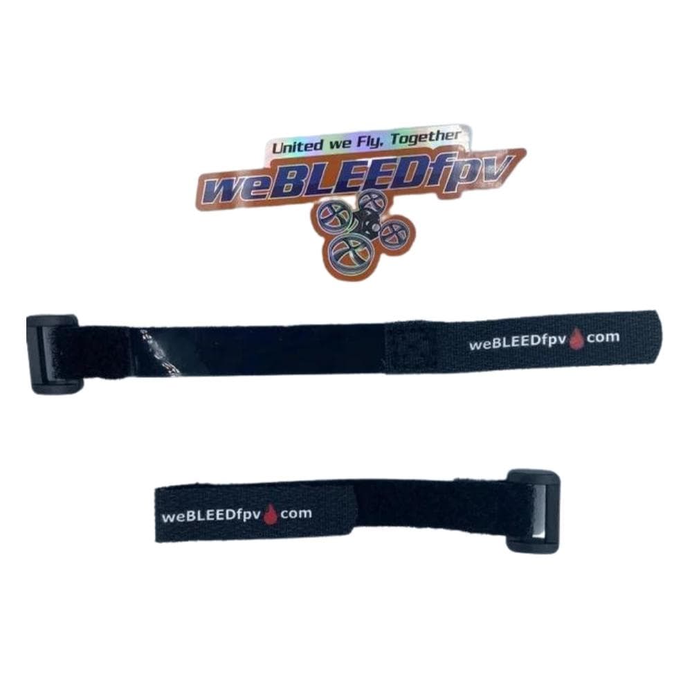 weBLEEDfpv MICRO Anti-Slip Battery Strap for fpv drones