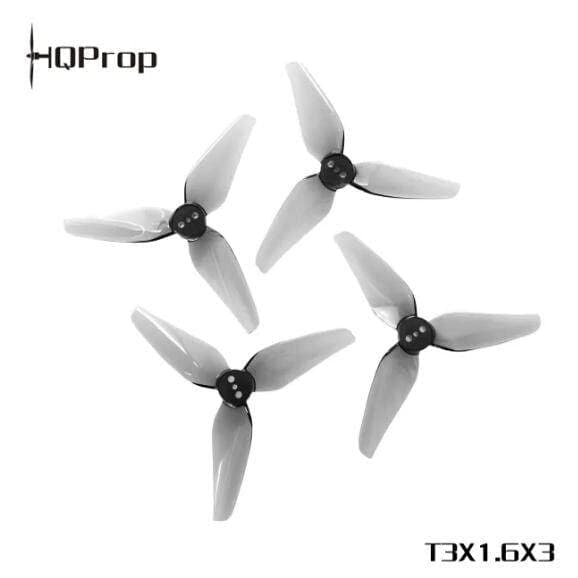 HQProp T3X1.6X3 Grey (2CW+2CCW)-Poly Carbonate