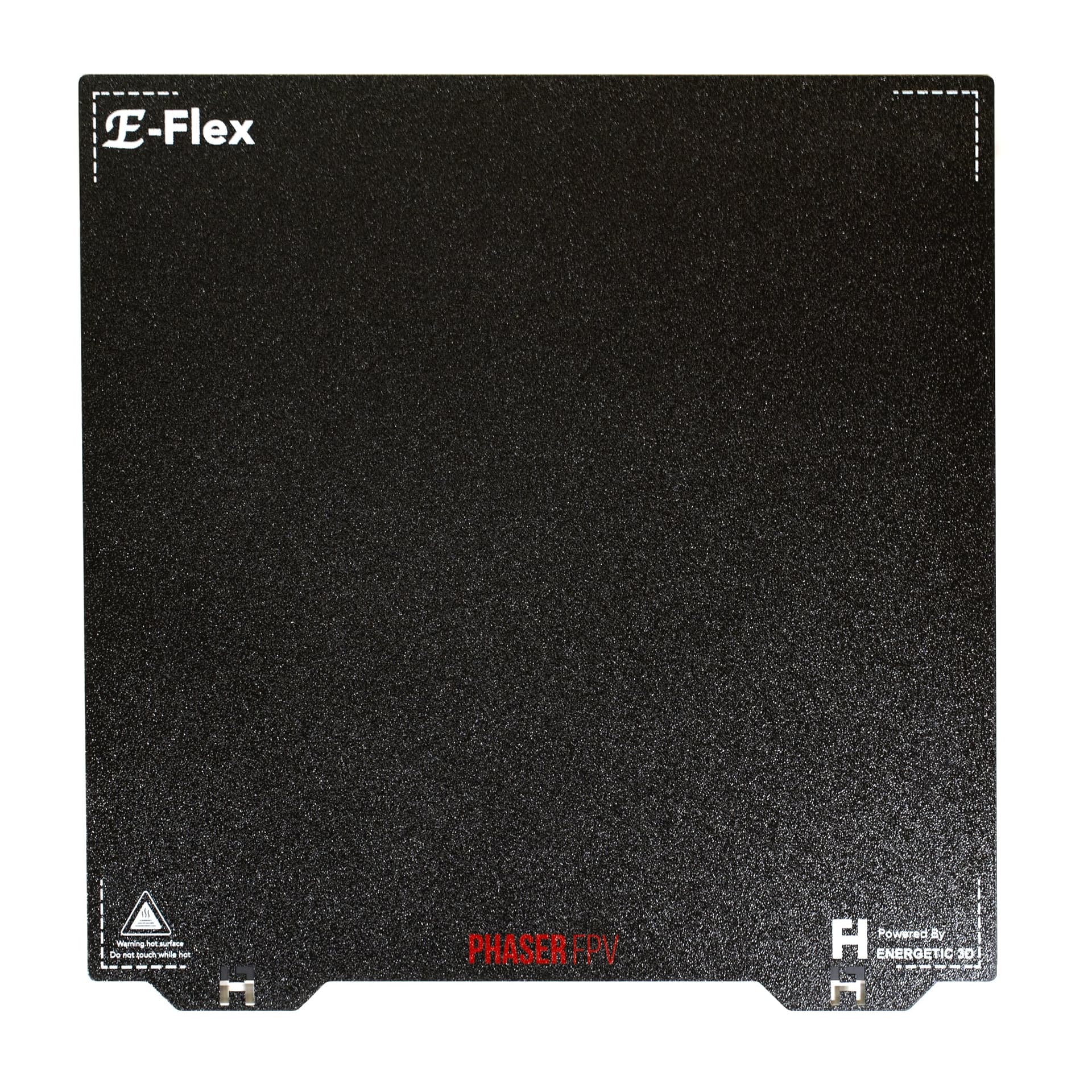 Energetic 305x305mm DOUBLE SIDED Smooth PEI/Textured Gold Spring Steel Sheet for fpv drones 1