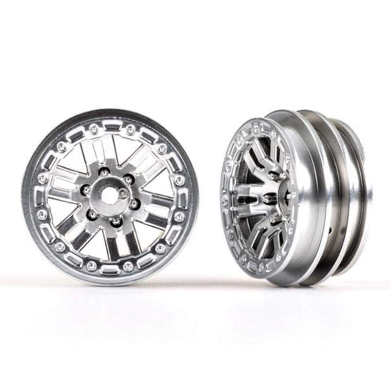 Traxxas 9768-SATIN TRX-4M Multi-Spoke Wheels 1.0" (2) for fpv drones