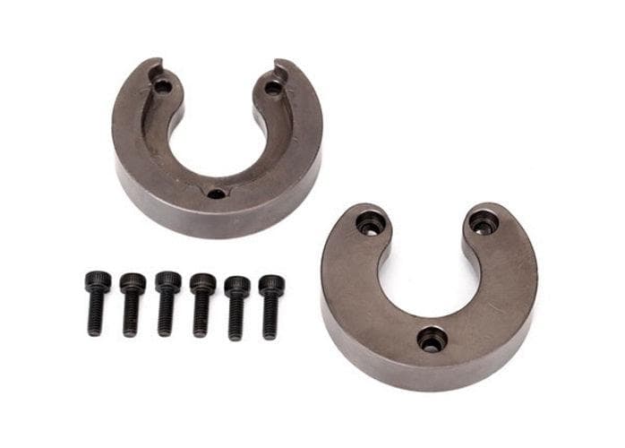 Traxxas 8267 Weight Portal housing Brass (34 Grams) (2)/ 2.5x8 CS (6) TRX-4 for fpv drones