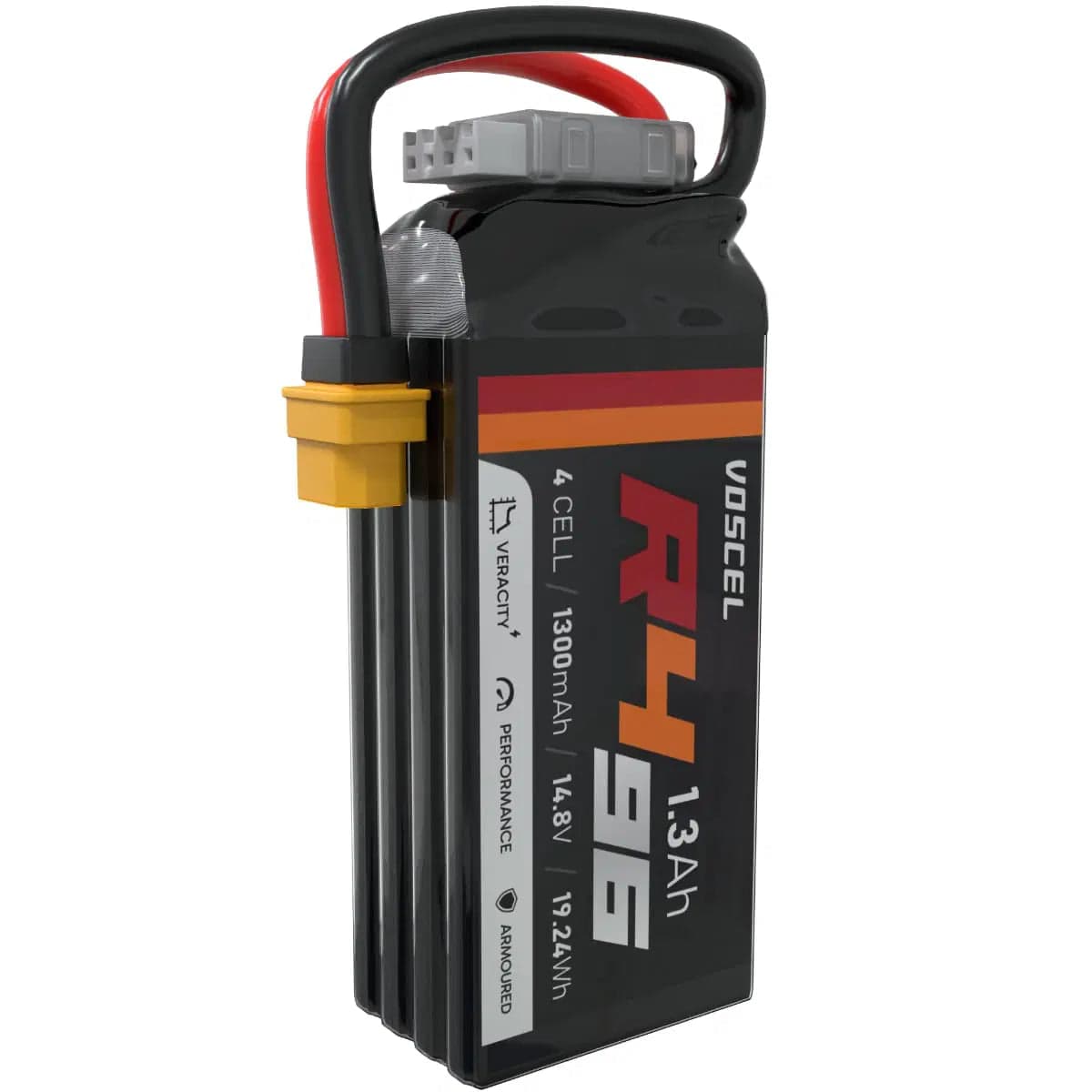Voscel R496 1300mAh 4S 96C 14.8V 19.24Wh Battery with XT60 for fpv drones