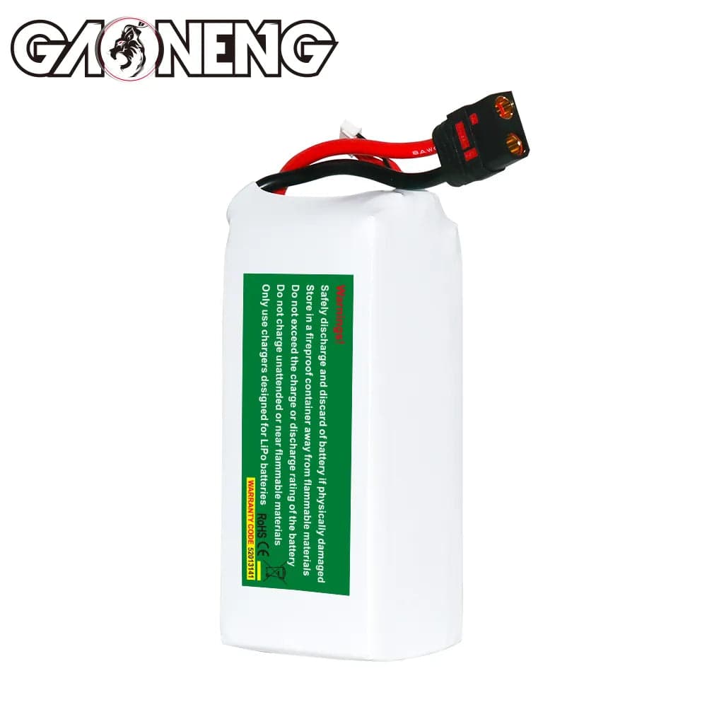 GAONENG GNB 6S1P 22.2V 14000mAh 70C RC LiPo Battery QS8 [DG] for fpv drones 3