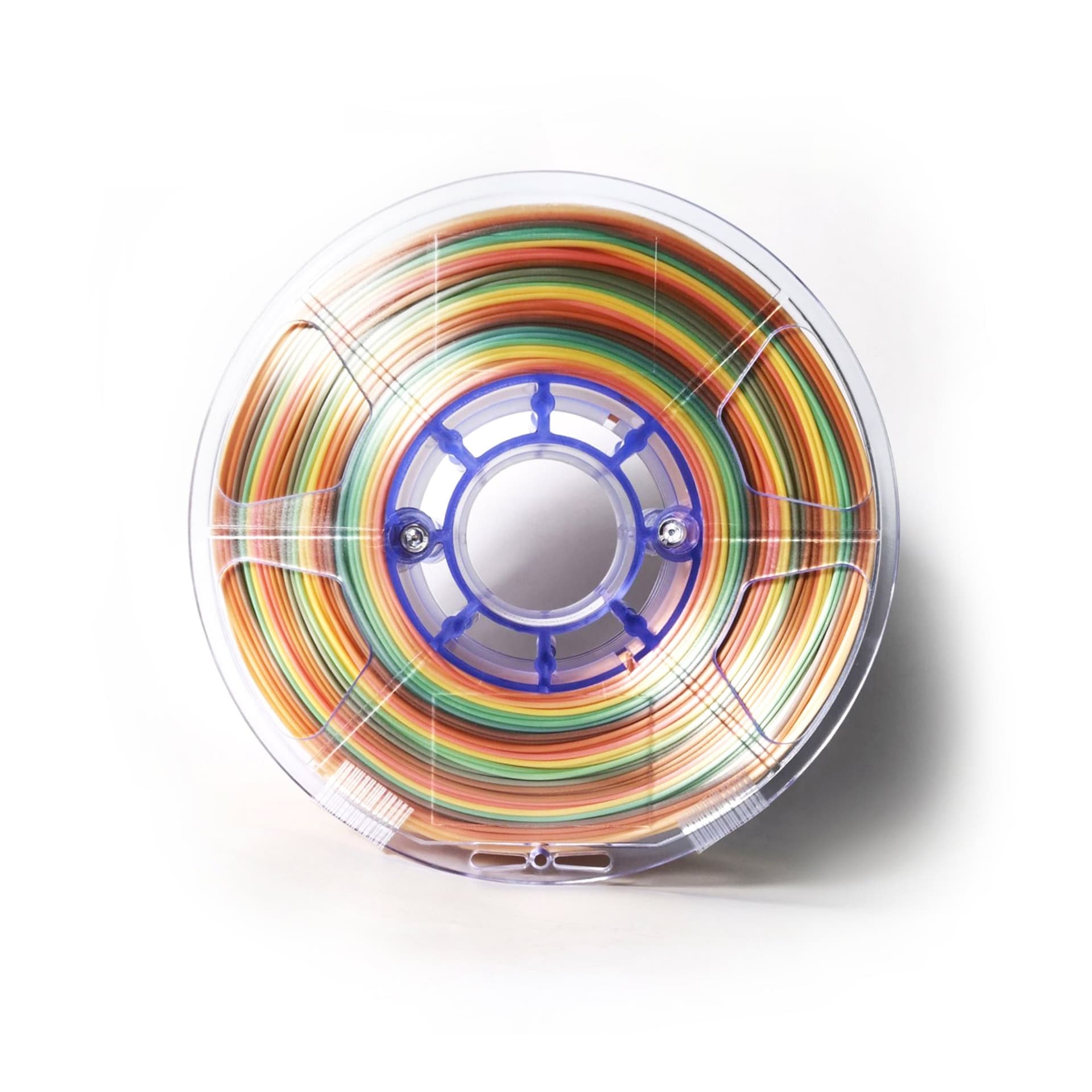 Phaser3D Rainbow Silk PLA Filament 1.75mm 1kg for fpv drones