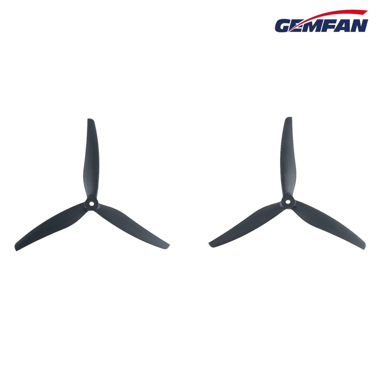 Gemfan Cinelifter 7.5" 7535 7.5x3.5x3 Tri-Blade Glass Fiber Nylon Propellers - 2CW+2CCW for fpv drones 2