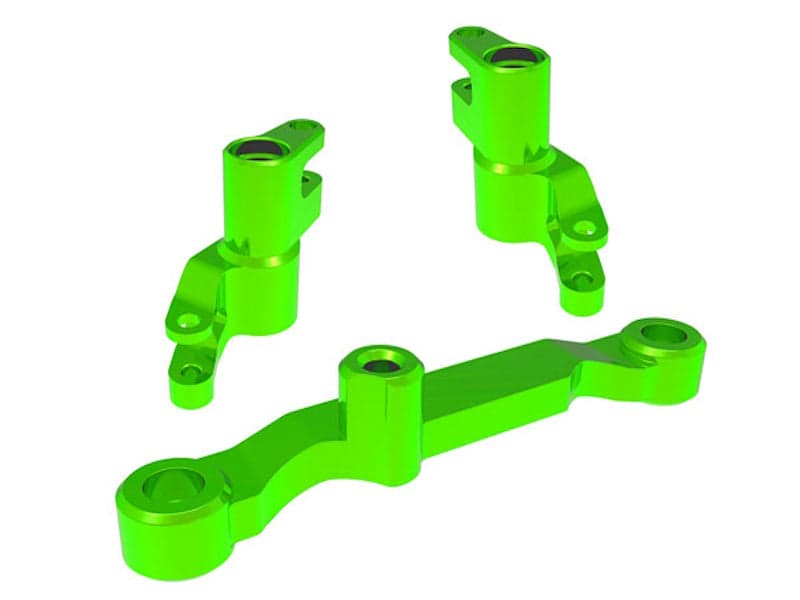 Traxxas &nbsp;10743-GRN Green Aluminum Steering Bellcranks and Draglink fits Mini Maxx for fpv drones