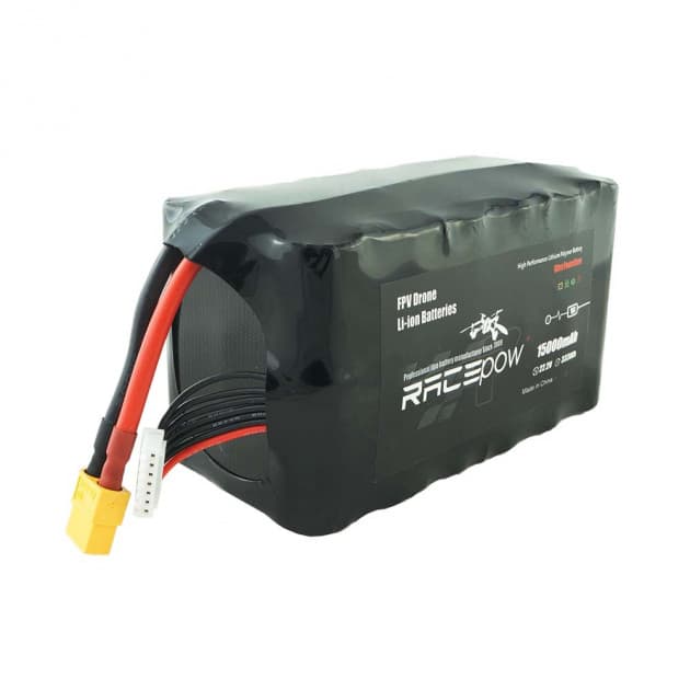 Racepow Liion 15000mAh 6S3P battery for drones for fpv drones