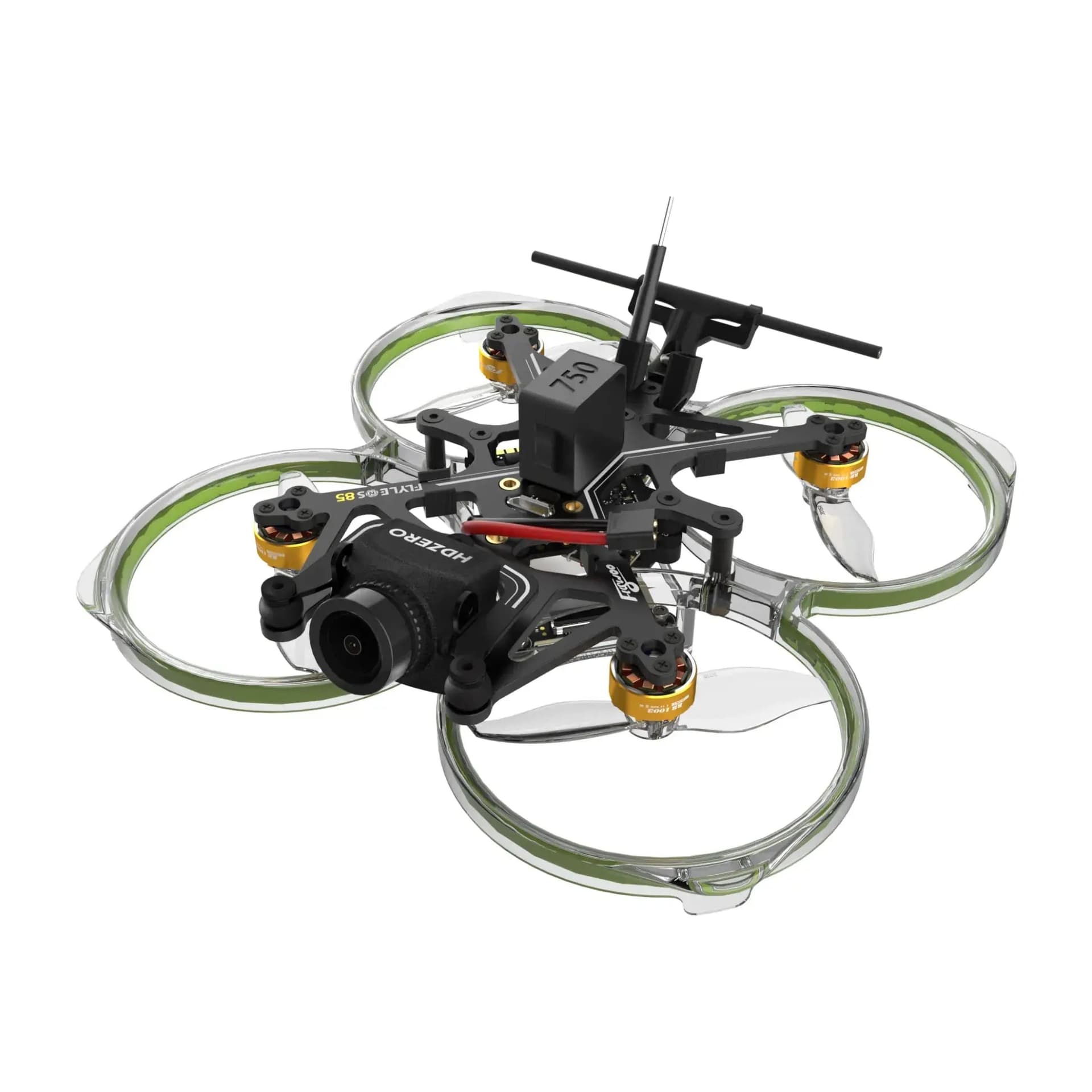 Flywoo FlyLens 85 HD O3 Lite 2S Brushless Whoop FPV Drone BNF - TBS Crossfire for fpv drones