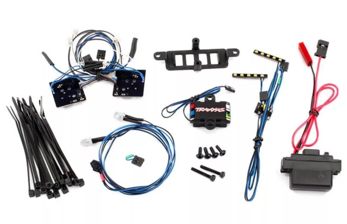 Traxxas 8898 Led light Set Complete /Power Supply (Fits #8811 or #8825 body) for fpv drones