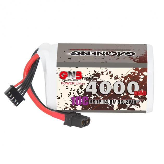 GNB Liion 4000mAh 4S1P 10C battery for drones