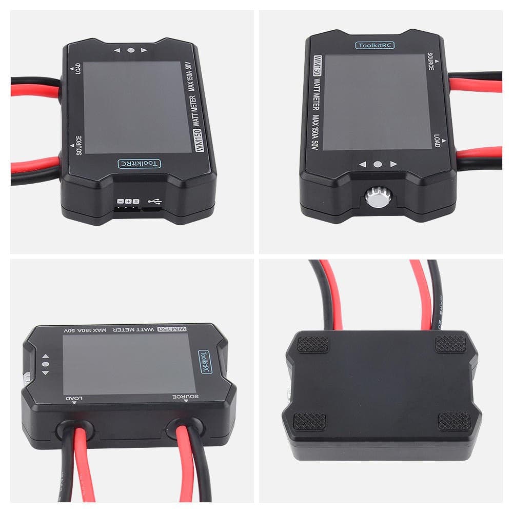 TOOLKITRC WM150 ADVANCED WATT & POWER METER for fpv drones 5