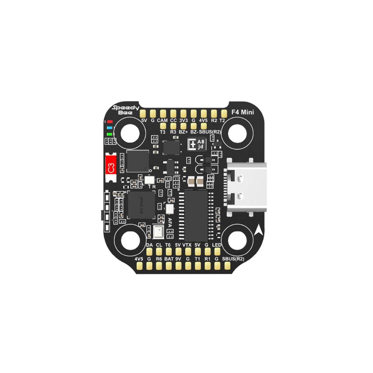 SpeedyBee F4 Mini 3-6S 20x20 Stack/Combo (F405 FC / 35A 8Bit 4in1 ESC) for fpv drones 3