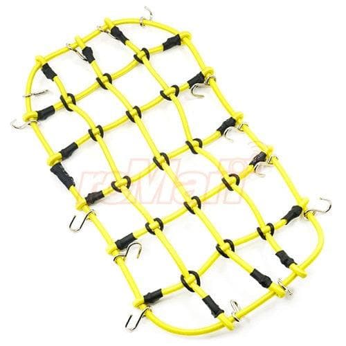 Yeah Racing 1/10 RC Crawler Scale Accessory Luggage Net 200mm x 110mm Yellow for fpv drones