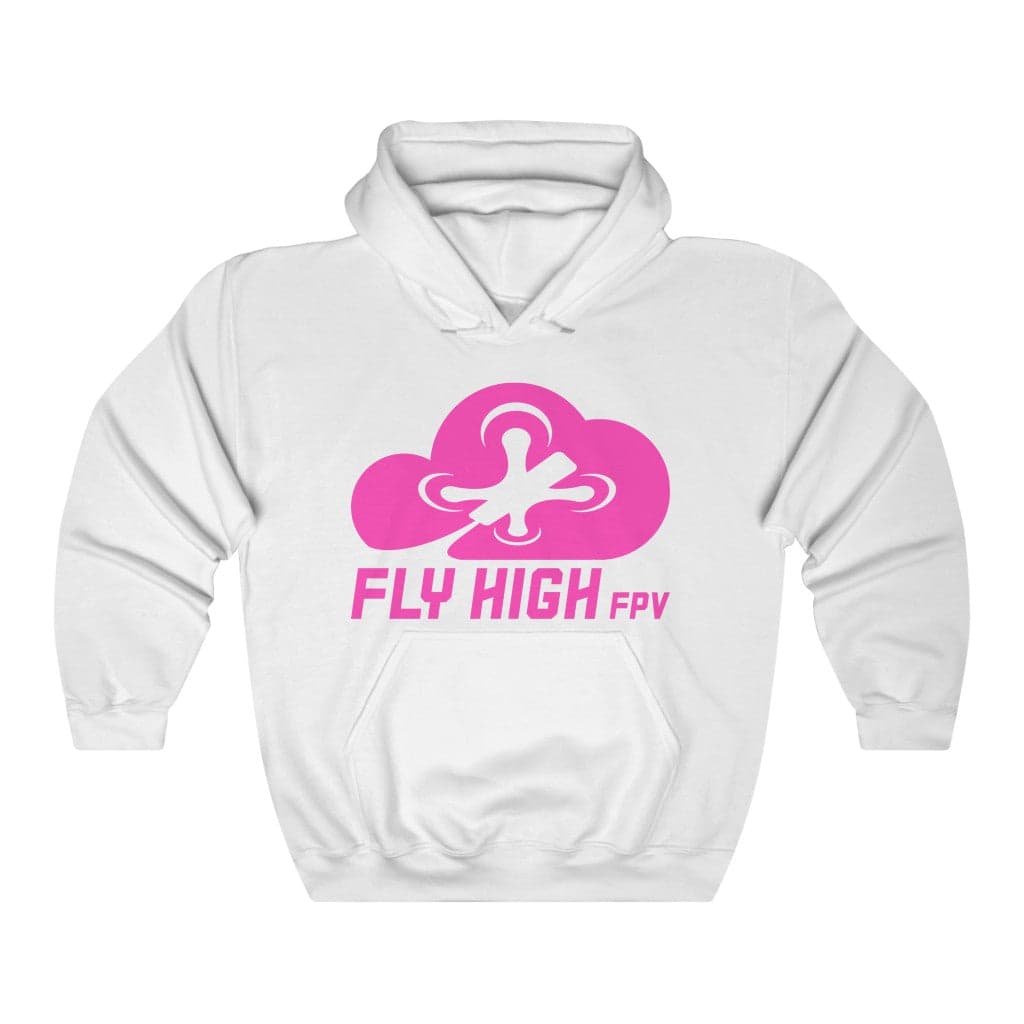 Fly High FPV Hoodie (Tango2 approved) - Pink Logo for fpv drones 24