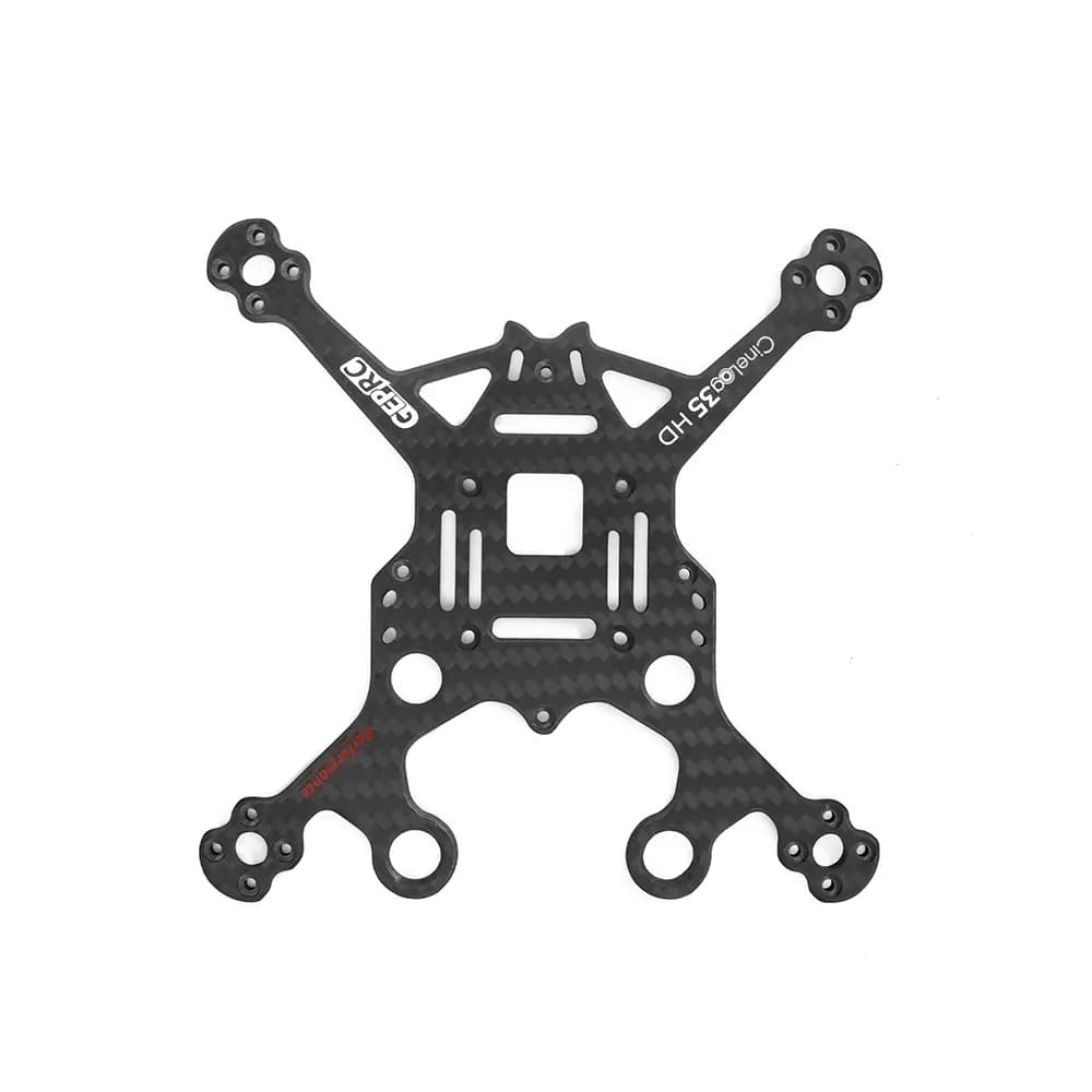 GEPRC CineLog 35 3.5" CineWhoop Performance Edition - Bottom Plate - 5.5 - Carbon Fiber for fpv drones 2
