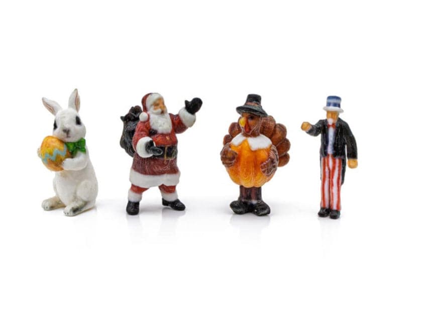Woodland Scenics A2873 Find Me Figures Holiday Figures - N Scale (4PACK) for fpv drones