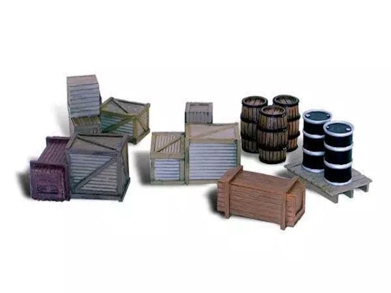 Woodland Scenics A2739 O Train Figures Assorted Crates for fpv drones
