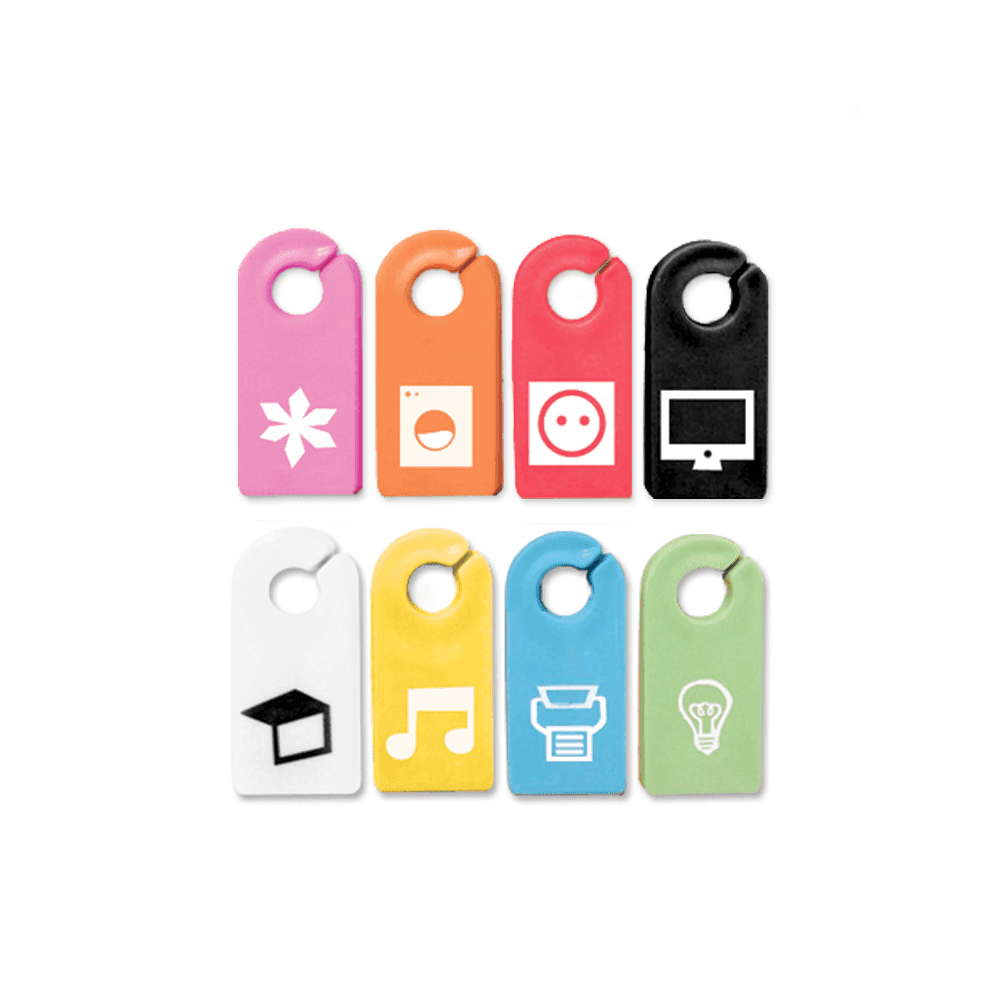 Kabel Labels (8 stuks) for fpv drones