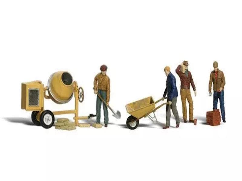 Woodland Scenics A2753 O Train Figures Masonry Workers for fpv drones