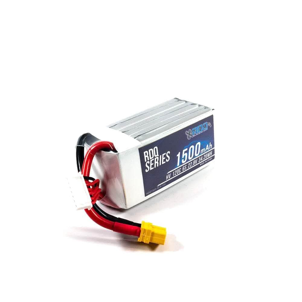 RDQ Series 22.8V 6S 1500mAh 120C LiHV Battery - XT60 for fpv drones 1