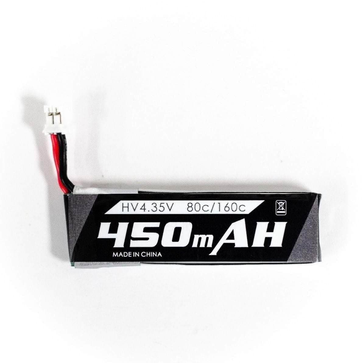 EMAX Tinyhawk 3.8V 1S 450mAh LiHV Whoop/Micro Battery - PH2.0 for fpv drones