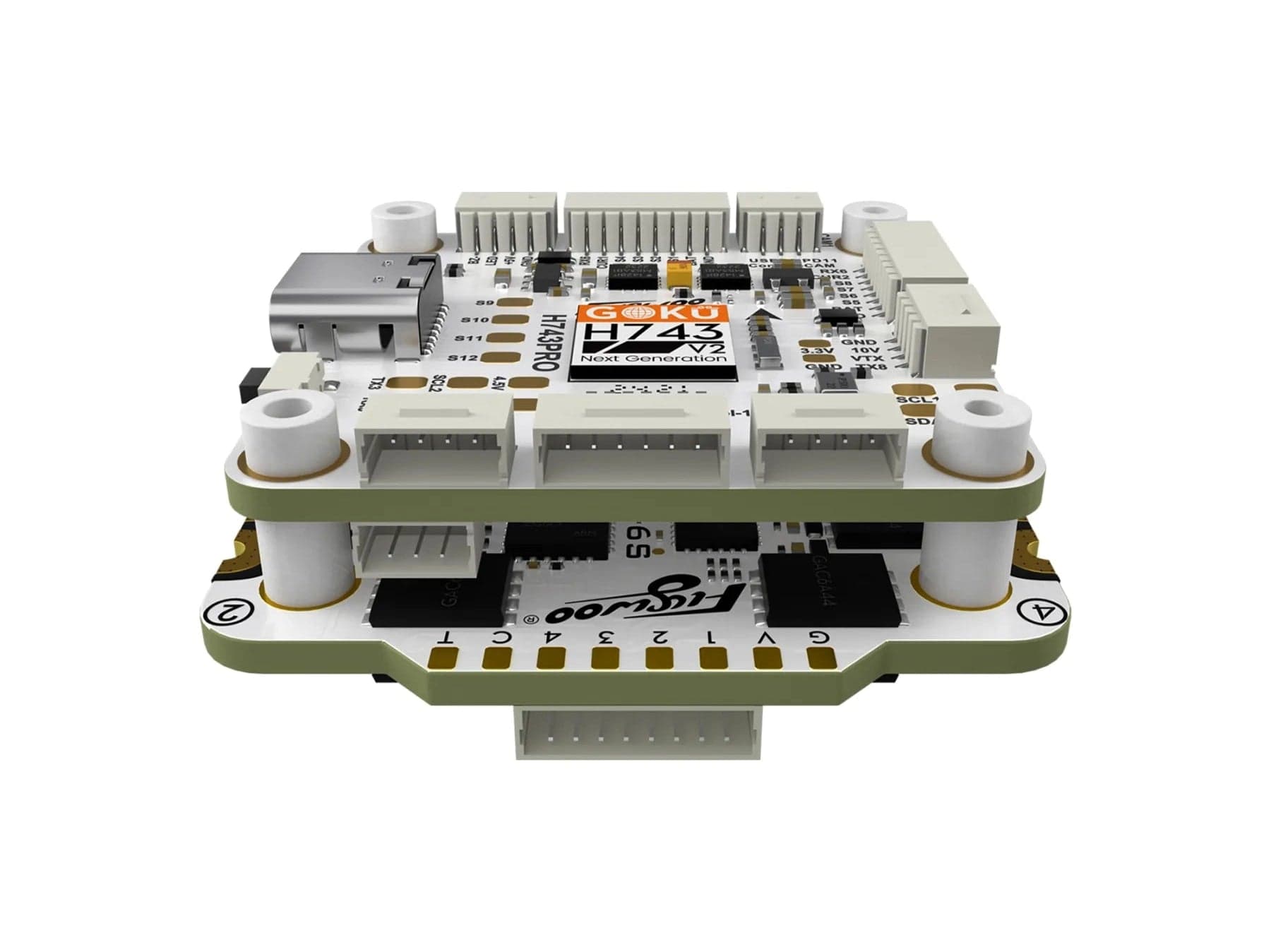 Flywoo Goku H743 Pro V2 55A 128K 30x30 AM32 Stack for fpv drones 2