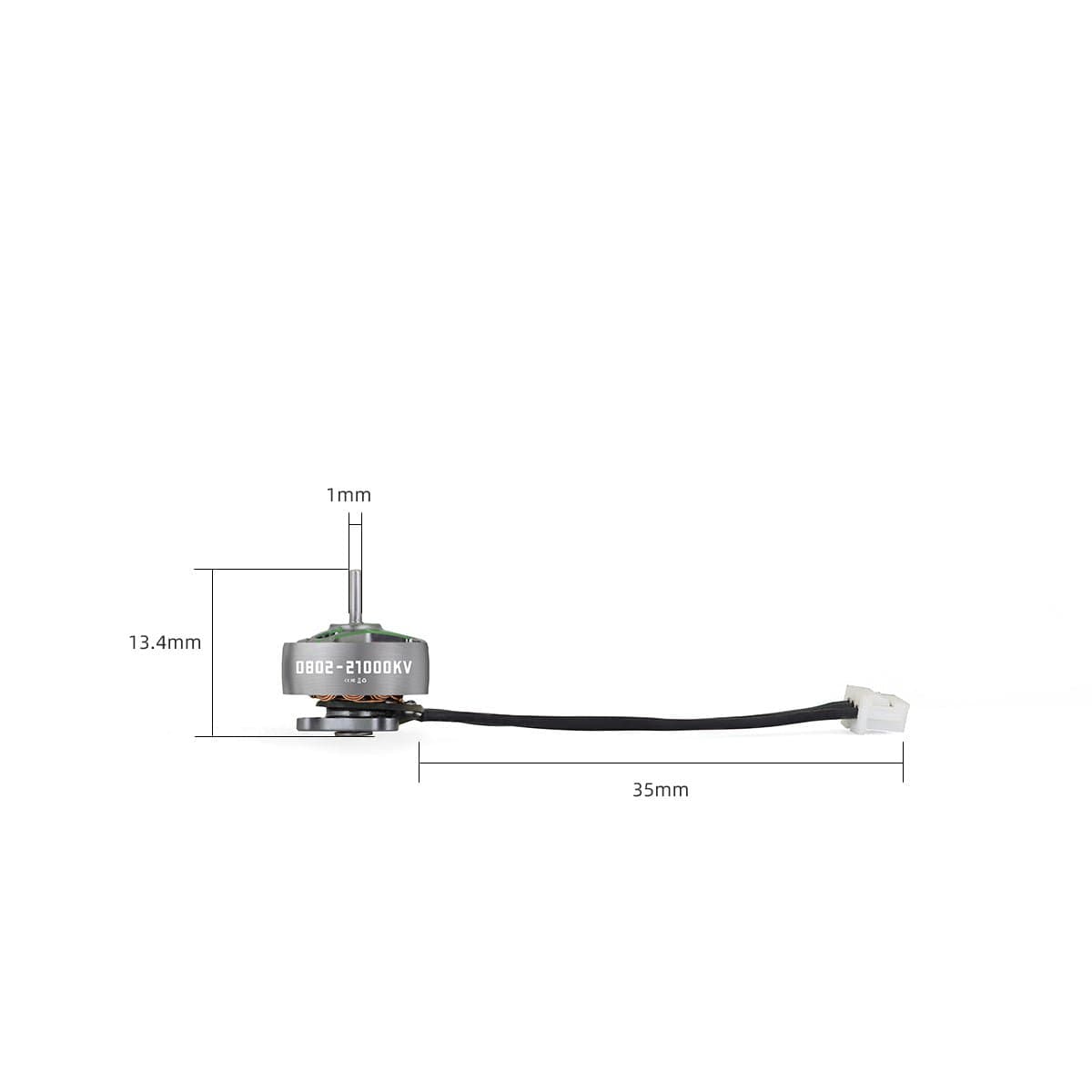 HGLRC SPECTER 0802 21000KV brushless motor for fpv drones 5