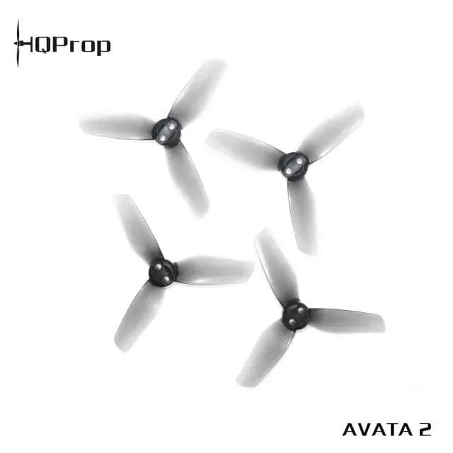 HQProp 3X3X3 for Avata 2 Grey (2CW+2CCW) - Poly Carbonate for fpv drones