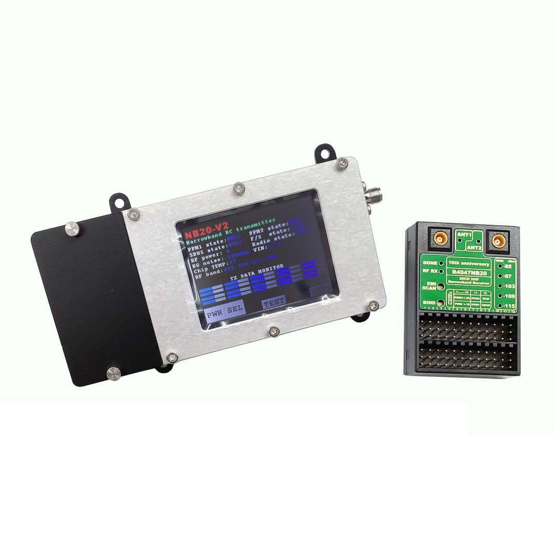 Rmilec NB20 V2 Advanced 20-Channel UHF Long Range System (LRS) for fpv drones 2