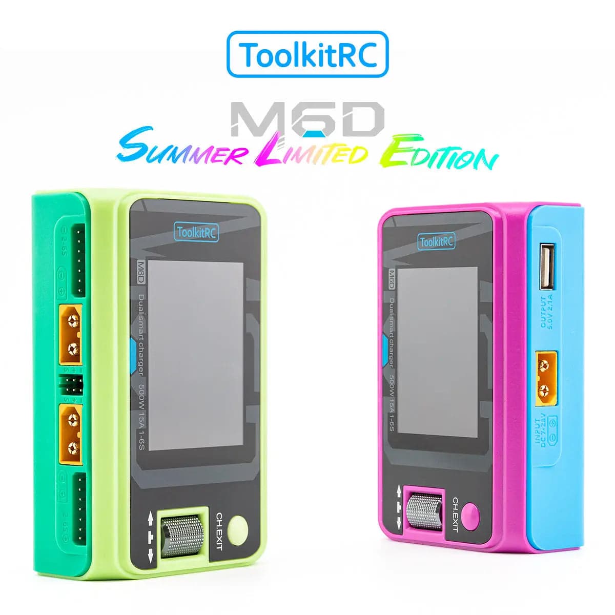 ToolkitRC M6D DualChannel 250w15Ax2DC Charger