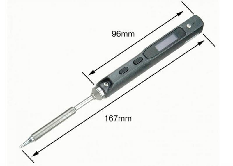 TS100 Soldering Iron with B2 Tip for fpv drones 3