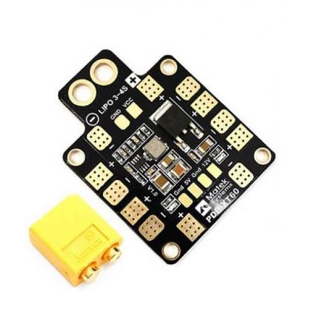 Matek PDB with 5V and 12V outputs for fpv drones 1