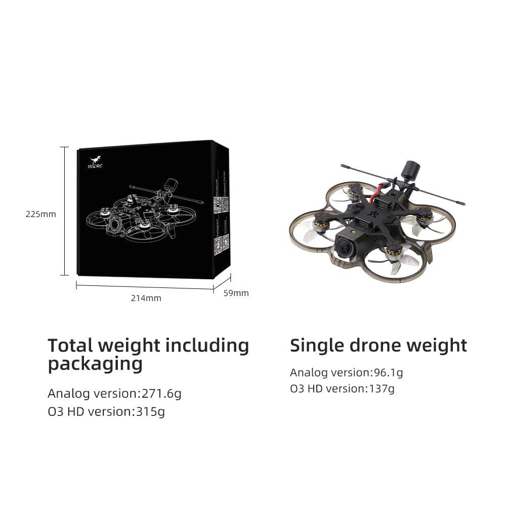 HGLRC Talon 2-inch cinewhoop Analog/HD FPV Drone for fpv drones 2