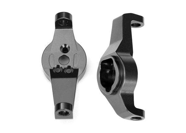 Traxxas 8232A Caster Blocks 6061-T6 Aluminum (Charcoal Gray-Anodized) TRX-4 for fpv drones