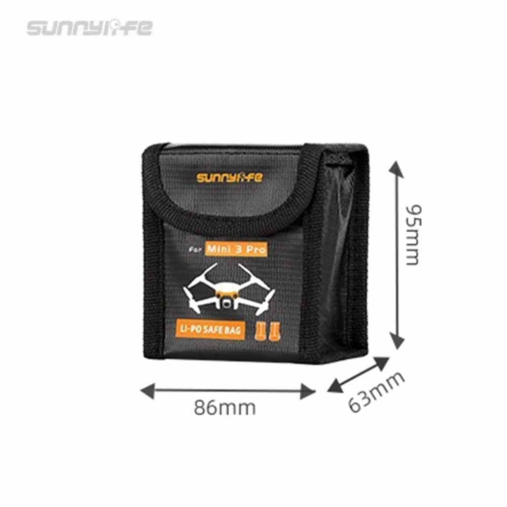 LiPo Safe Bag voor DJI Mini 3/4 - 2 Accu's for fpv drones 2