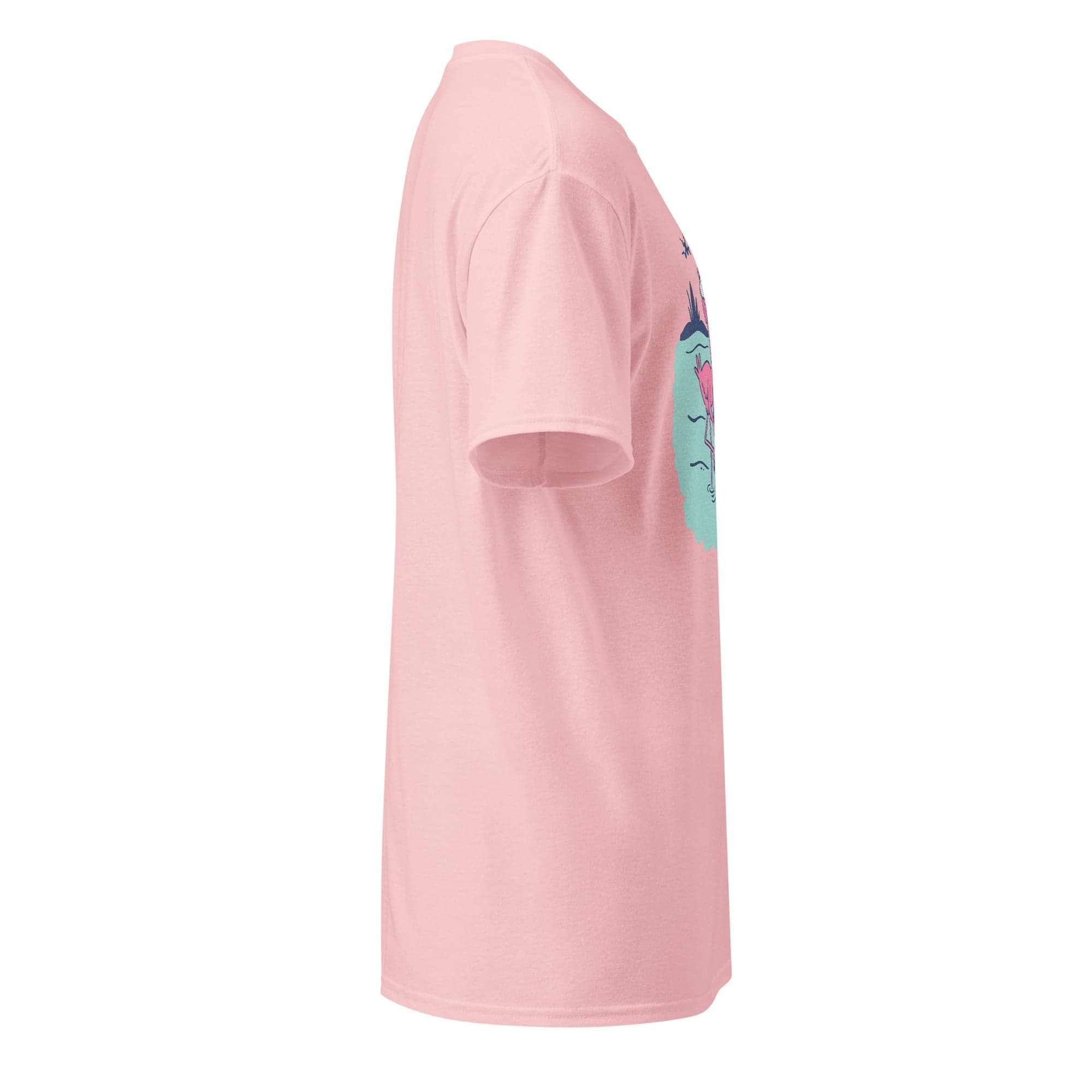 WREKD® Let's Rip! Pink Flamingo Tee - SoftStyle for fpv drones 4