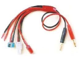 EMAX ★K-026 4.0mm to Deans-MPX-Tamia-extra 16AWG silicone L=45CM for fpv drones 1