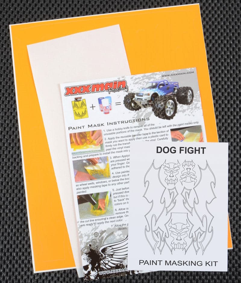 XXX Main 051L Dog Fight Paint Mask for fpv drones