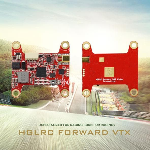 HGLRC Forward VTX 5.8G 48CH 25/50/100/200/400mW SMA Connector for fpv drones 4