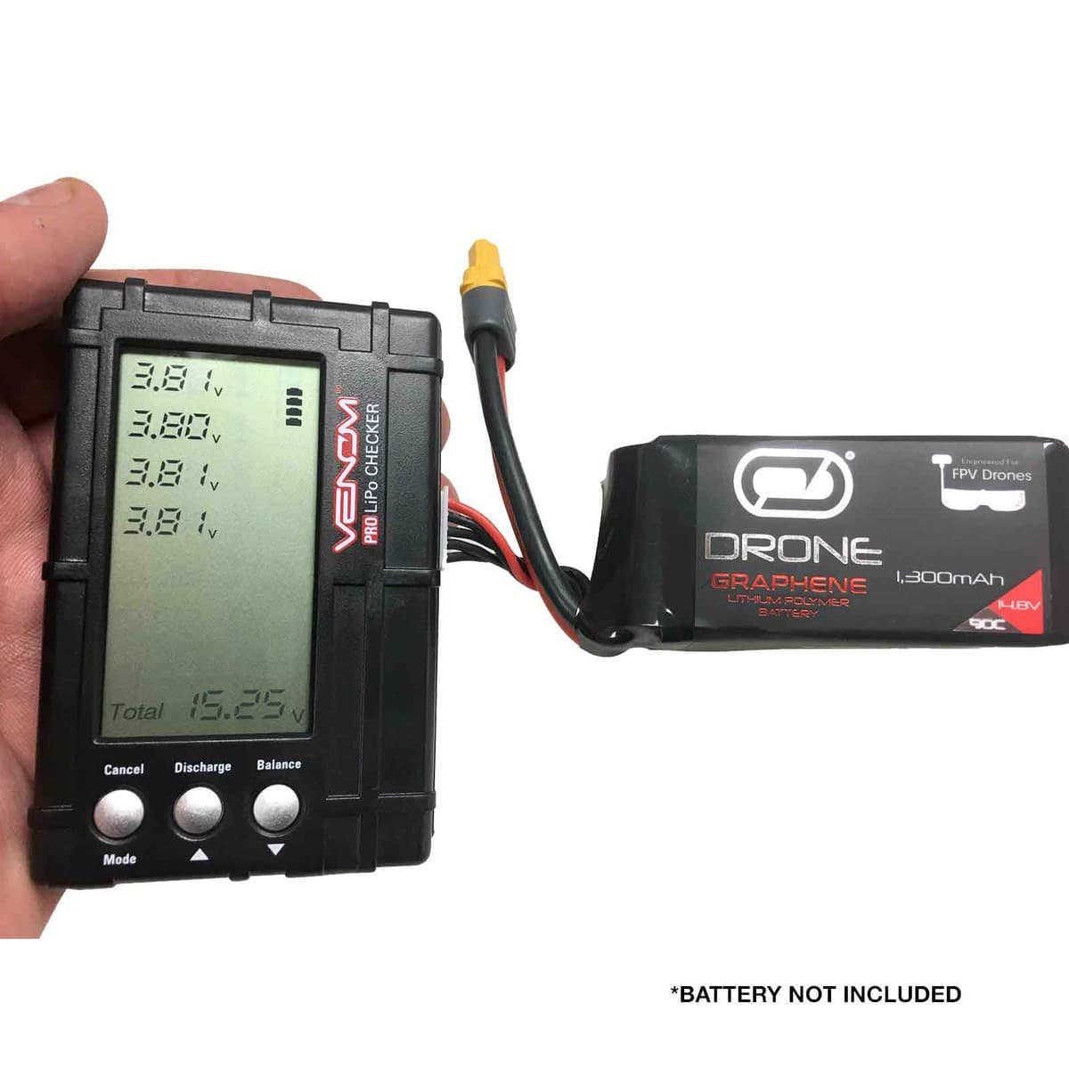 VENOM PRO LIPO CHECKER MULTI TOOL WITH BALANCE AND DISCHARGE FUNCTION for fpv drones 4