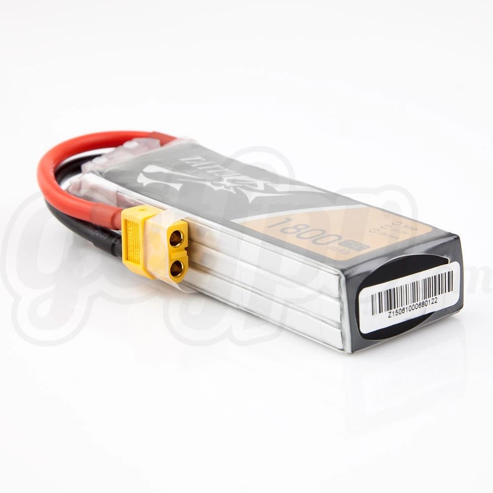 TATTU 1800mAh 3s 75c Lipo Battery - 14.8 Volt (4 Cell) for fpv drones 3