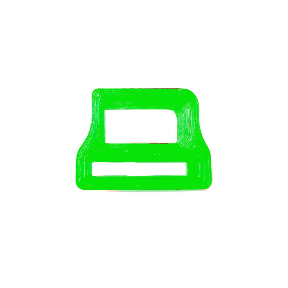 XT60 LiPo Strap Mount - GROEN for fpv drones