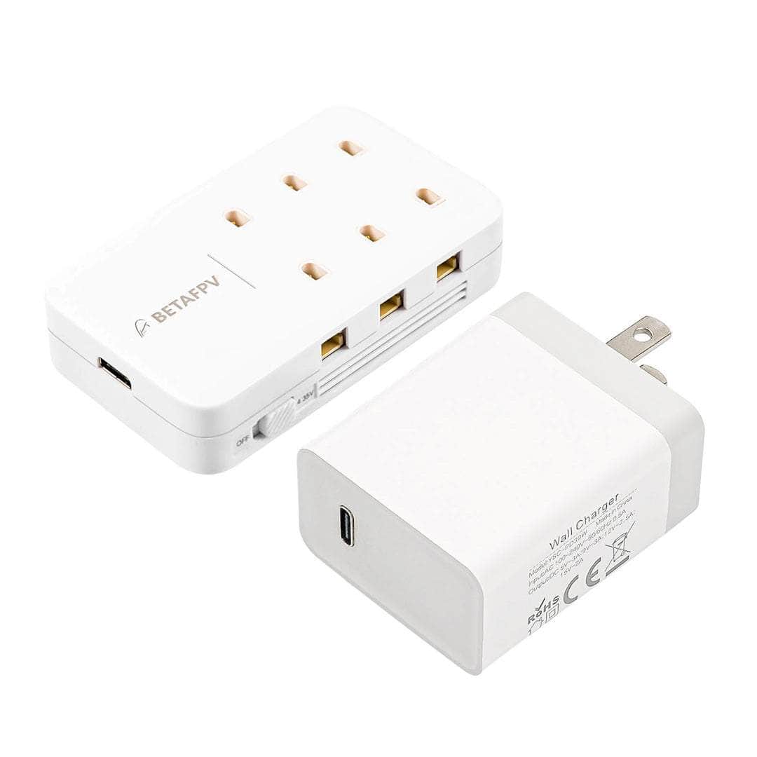 BetaFPV 6 Port 1S LiPo/LiHV Charger for BT2.0 & PH2.0 for fpv drones 1