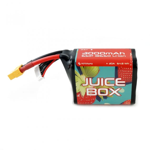 Rotorama Juicebox 18650 3000mAh 6S1P 30A Liion battery for fpv drones 2