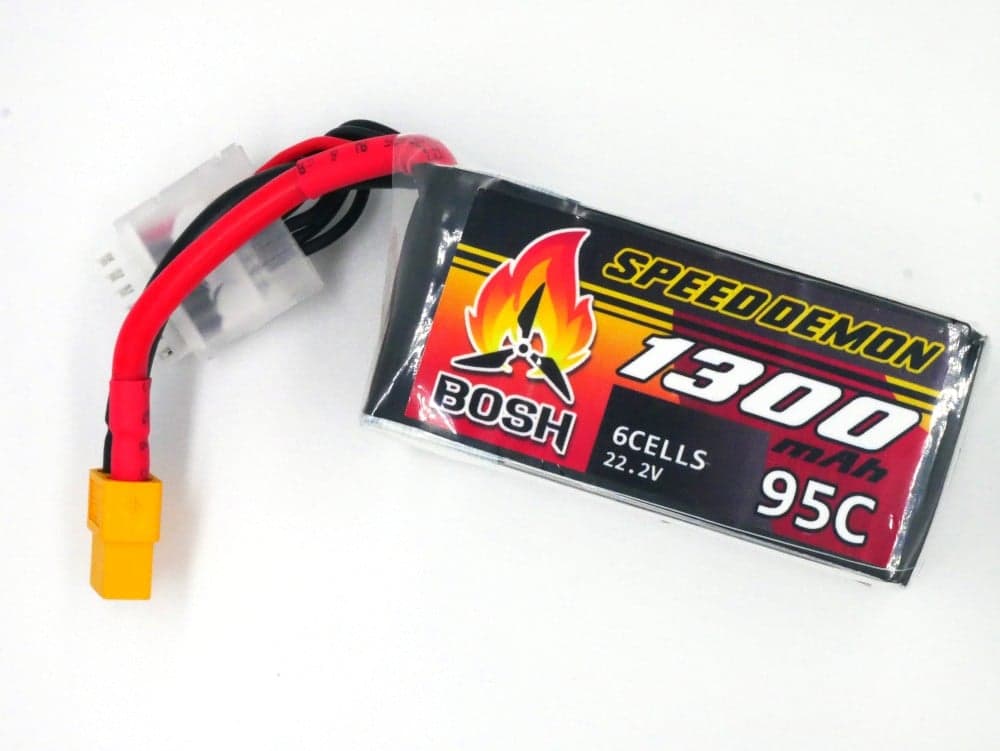 Bosh Speed Demon V2 6s 1300mAh 95C FPV LiPo Batteries for fpv drones 2