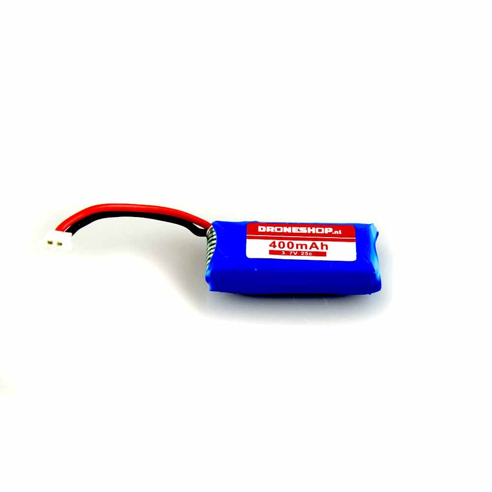 400mAh 3.7V LiPo Accu - MX2.0 for fpv drones 1
